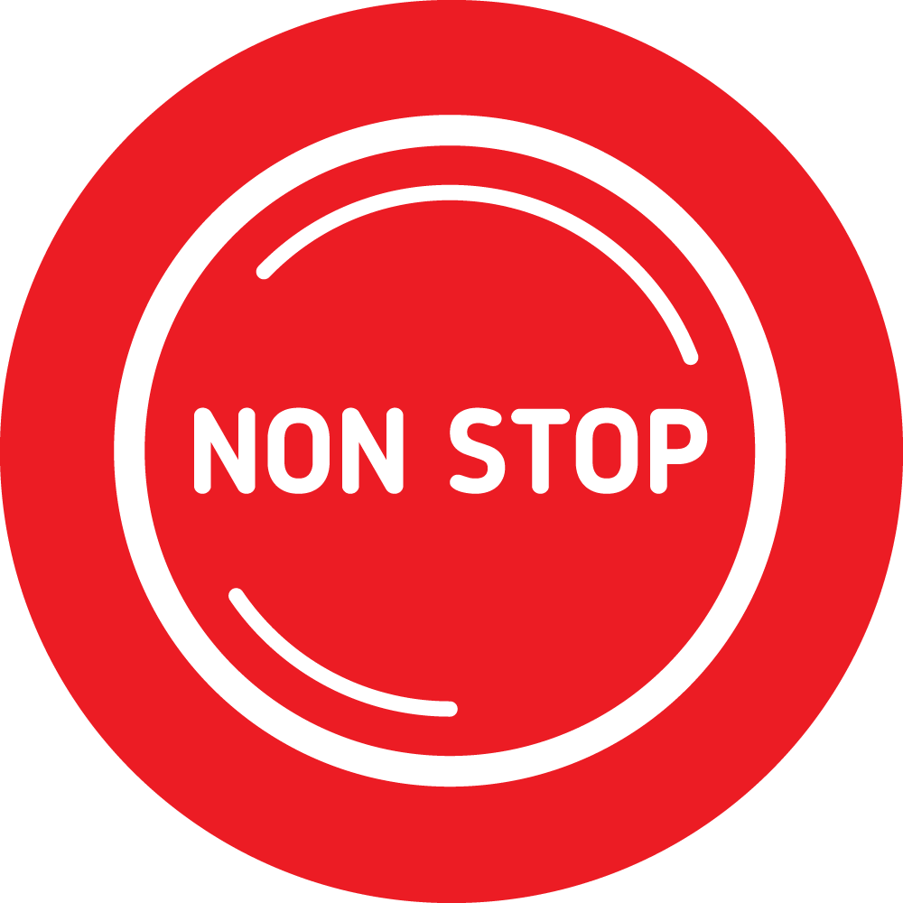 non stop labelling system